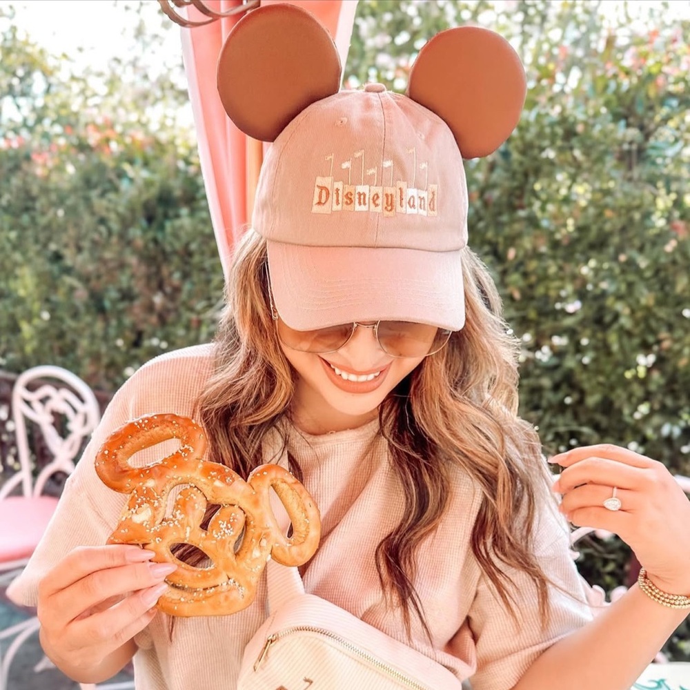 Disney Pink Mouse Ear Baseball Cap
